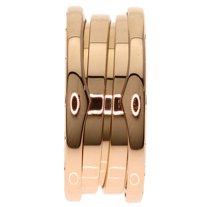BVLGARI B.zero1 3 Band #53 Ring K18 Pink Gold Ladies [Used]