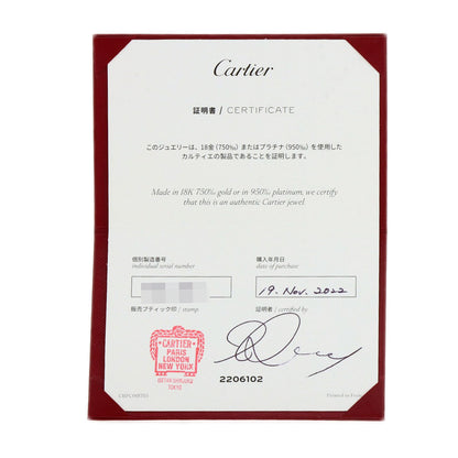 CARTIER Diamond #46 Ring K18 Yellow Gold Ladies [Used]