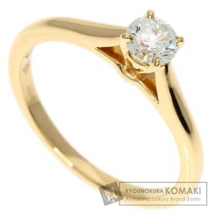 CARTIER Diamond #46 Ring K18 Yellow Gold Ladies [Used]