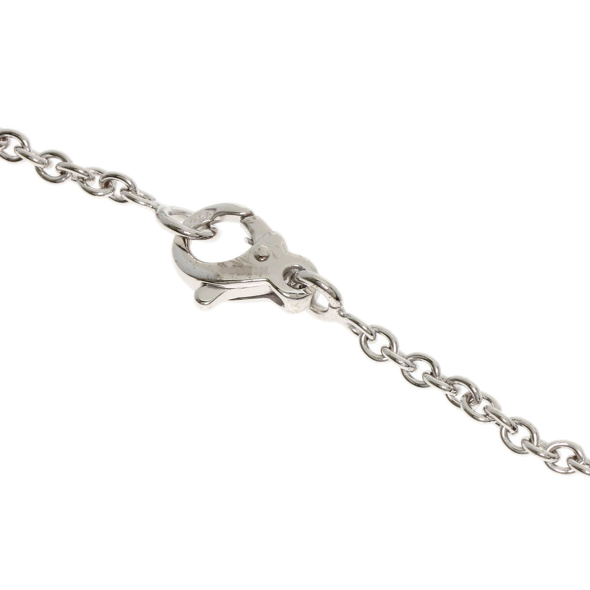 CHANEL Pink Sapphire Diamond Necklace K18 White Gold Ladies [Used]