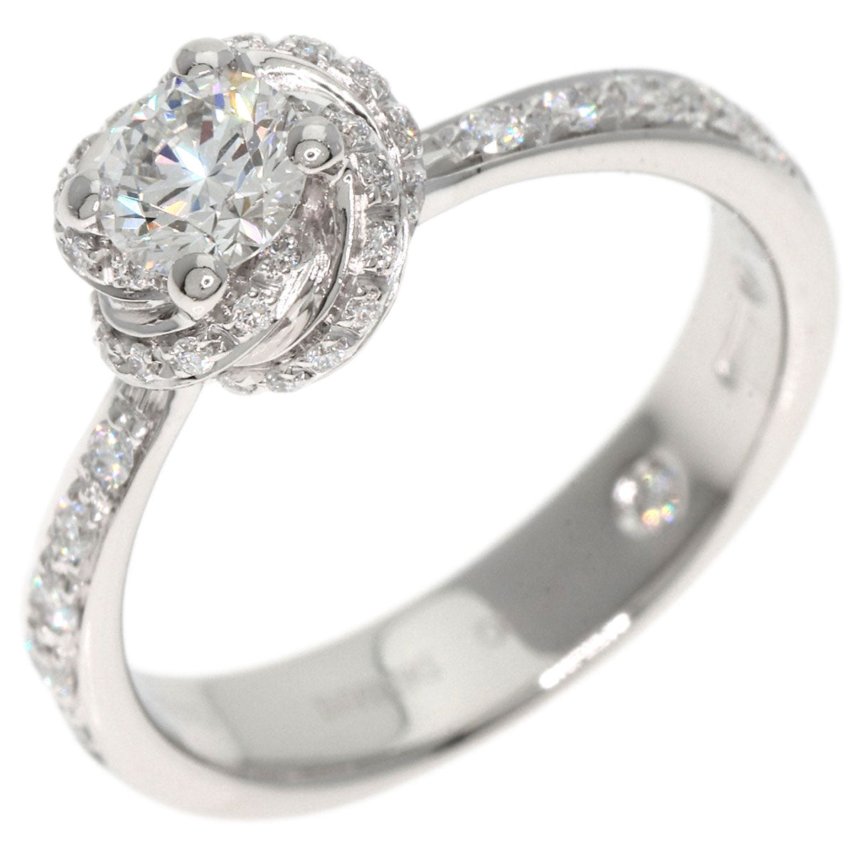 Damiani Pocciolo Diamond G-VVS2-EX Ring Platinum PT950 Ladies [Used]