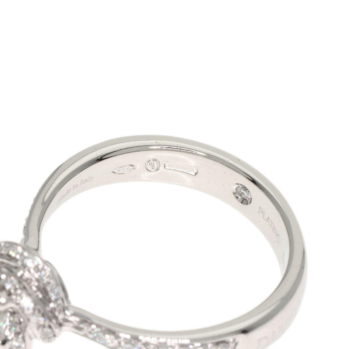Damiani Pocciolo Diamond G-VVS2-EX Ring Platinum PT950 Ladies [Used]