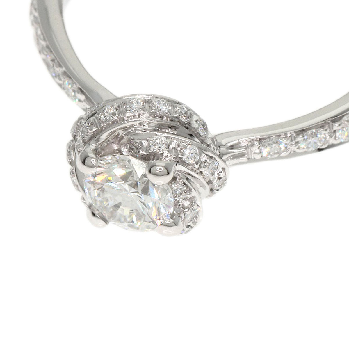 Damiani Pocciolo Diamond G-VVS2-EX Ring Platinum PT950 Ladies [Used]