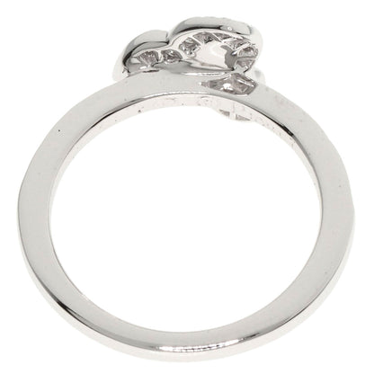 PIAGET Flower motif Diamond #48 Ring K18 White Gold Ladies [Used]