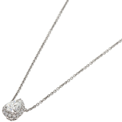 HARRY WINSTON Pear Shape Micropavé Diamond Necklace Platinum PT950 Ladies [Used]