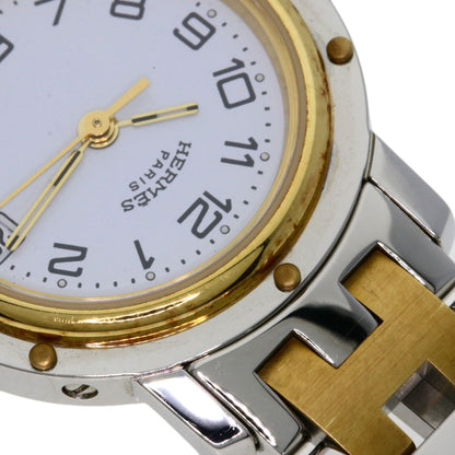 HERMES Clipper Watches CL4.220 Stainless Steel/SSxGP Ladies