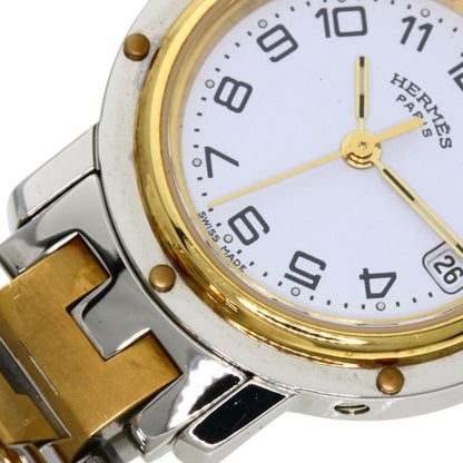 HERMES Clipper Watches CL4.220 Stainless Steel/SSxGP Ladies