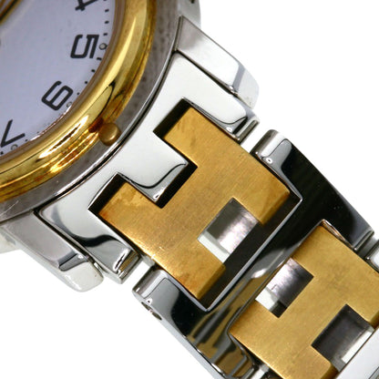 HERMES Clipper Watches CL4.220 Stainless Steel/SSxGP Ladies