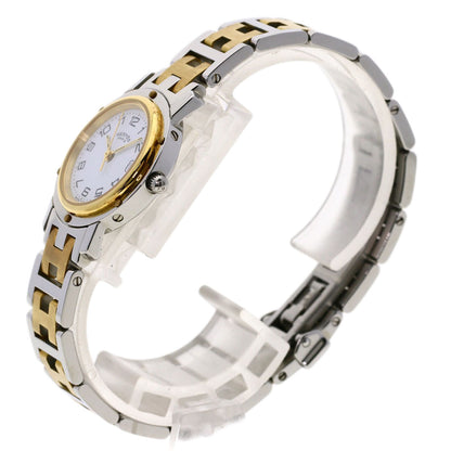 HERMES Clipper Watches CL4.220 Stainless Steel/SSxGP Ladies