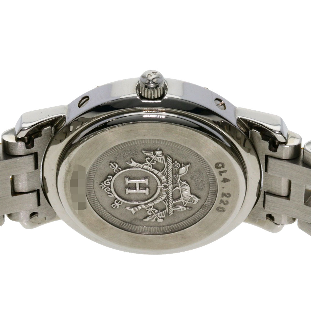 HERMES Clipper Watches CL4.220 Stainless Steel/SSxGP Ladies