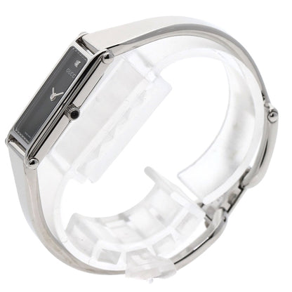 GUCCI Square face 1P Diamond Watches 1500L Stainless Steel/Stainless Steel Ladies