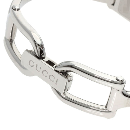 GUCCI Square face 1P Diamond Watches 1500L Stainless Steel/Stainless Steel Ladies