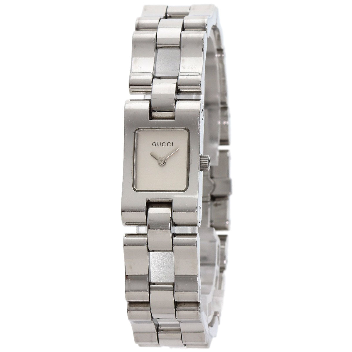 GUCCI Square face Watches 2305L Stainless Steel/Stainless Steel Ladies
