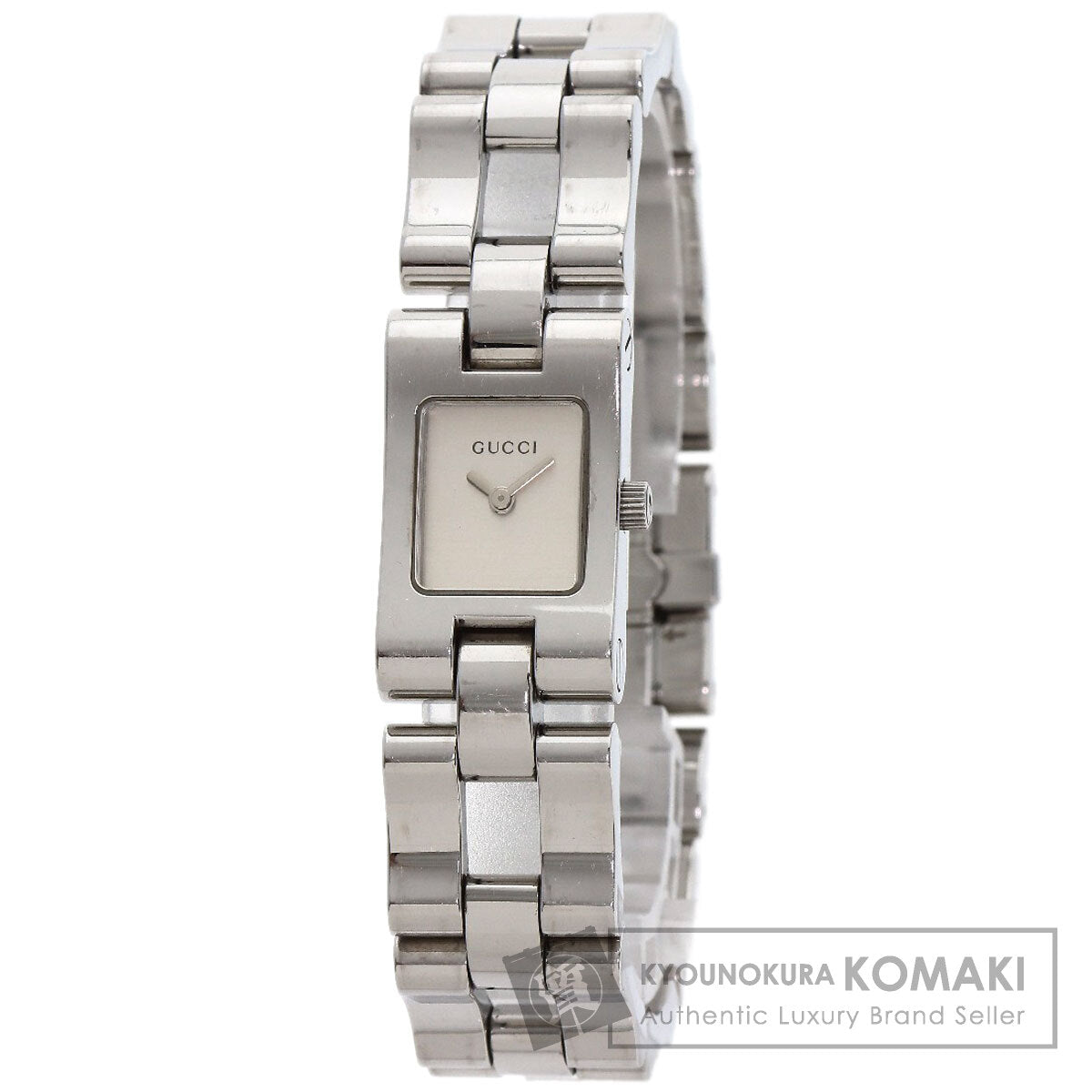 GUCCI Square face Watches 2305L Stainless Steel/Stainless Steel Ladies