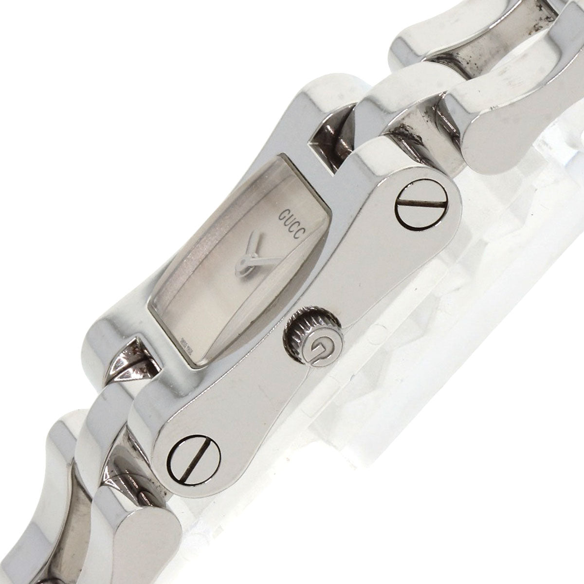 GUCCI Square face Watches 2305L Stainless Steel/Stainless Steel Ladies