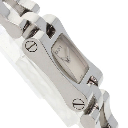 GUCCI Square face Watches 2305L Stainless Steel/Stainless Steel Ladies