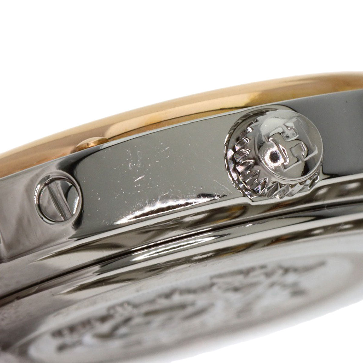 HERMES Clipper new buckle Watches CL4.221 Stainless Steel/SSxPGP Ladies