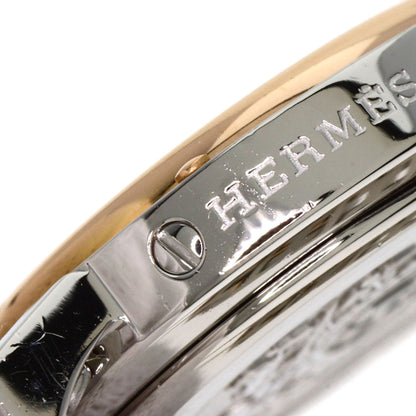 HERMES Clipper new buckle Watches CL4.221 Stainless Steel/SSxPGP Ladies