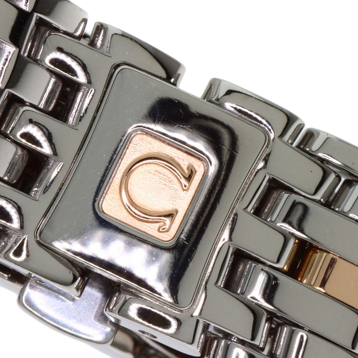 OMEGA De Ville Prestige Watches 424.20.27.60.13.001 Stainless Steel/SSxK18RG Ladies