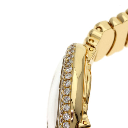 CARTIER Mini Baignoire Bezel Diamond Watches WB5094D8 K18 Yellow Gold/18K Yellow Gold Ladies