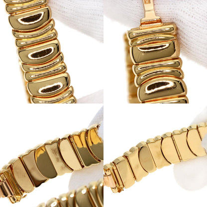 CARTIER Mini Baignoire Bezel Diamond Watches WB5094D8 K18 Yellow Gold/18K Yellow Gold Ladies