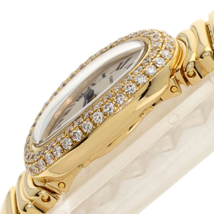 CARTIER Mini Baignoire Bezel Diamond Watches WB5094D8 K18 Yellow Gold/18K Yellow Gold Ladies