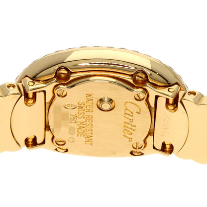 CARTIER Mini Baignoire Bezel Diamond Watches WB5094D8 K18 Yellow Gold/18K Yellow Gold Ladies