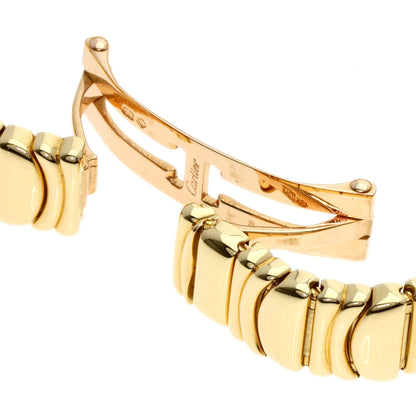 CARTIER Mini Baignoire Bezel Diamond Watches WB5094D8 K18 Yellow Gold/18K Yellow Gold Ladies