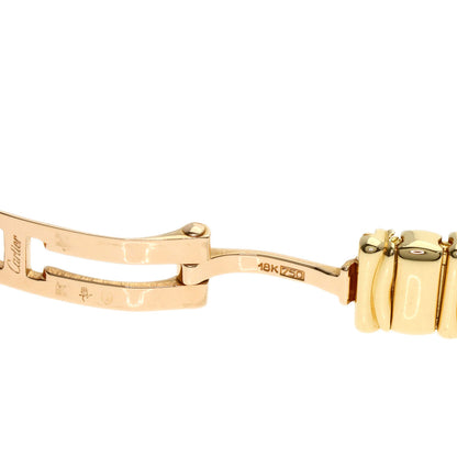 CARTIER Mini Baignoire Bezel Diamond Watches WB5094D8 K18 Yellow Gold/18K Yellow Gold Ladies