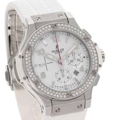 HUBLOT Big Bang St. Moritz Bezel Diamond Watches 301.SE.230.RW.114 Stainless Steel/Rubber mens