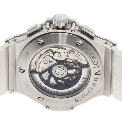 HUBLOT Big Bang St. Moritz Bezel Diamond Watches 301.SE.230.RW.114 Stainless Steel/Rubber mens