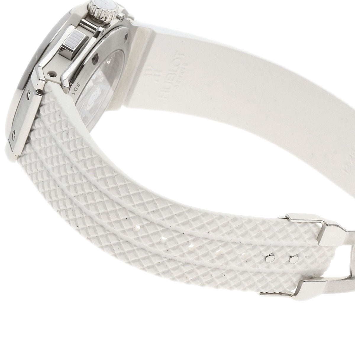 HUBLOT Big Bang St. Moritz Bezel Diamond Watches 301.SE.230.RW.114 Stainless Steel/Rubber mens