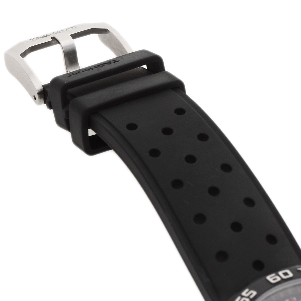 TAG HEUER FORMULA1 chronograph Watches CAZ1010 Stainless Steel/Rubber mens