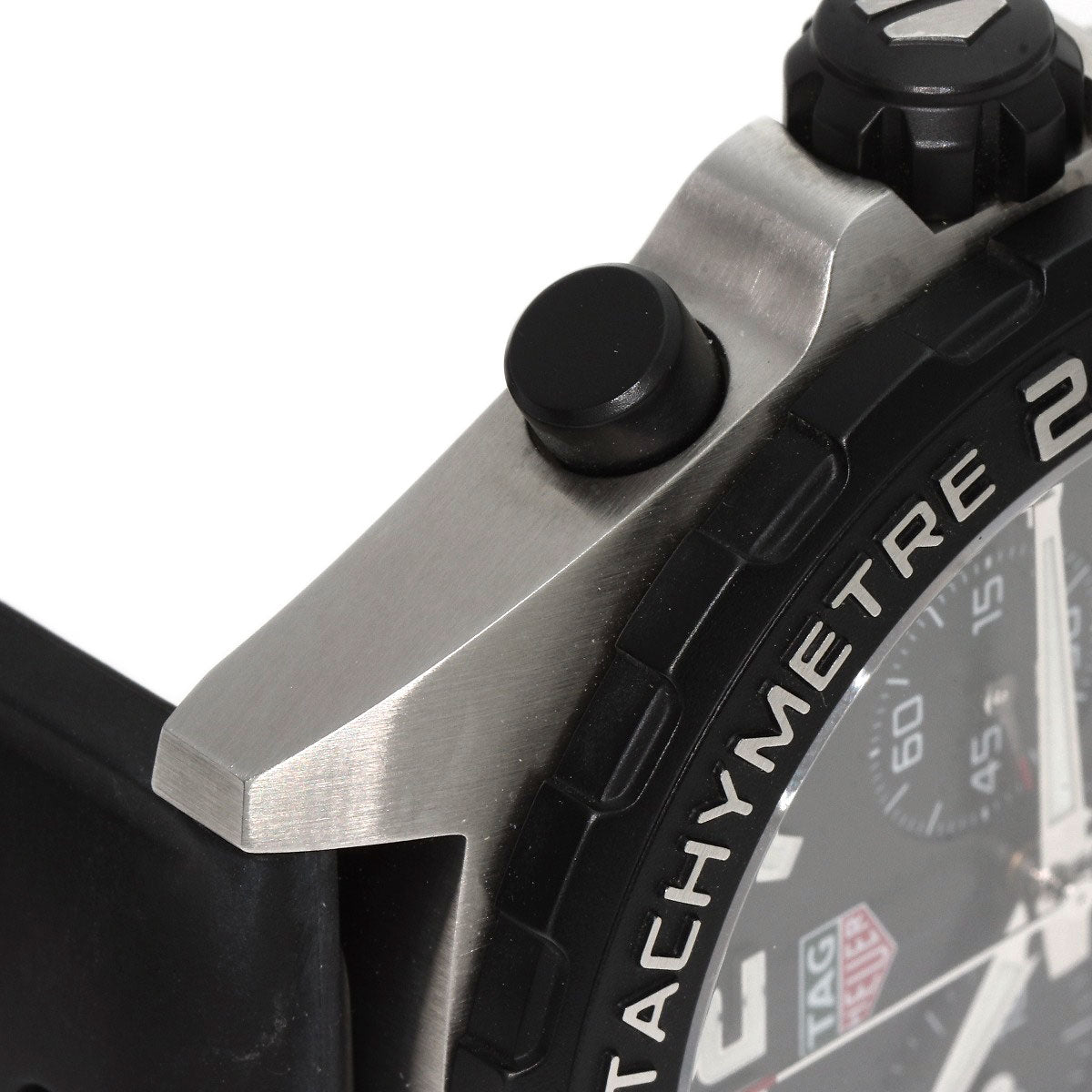 TAG HEUER FORMULA1 chronograph Watches CAZ1010 Stainless Steel/Rubber mens