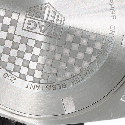 TAG HEUER FORMULA1 chronograph Watches CAZ1010 Stainless Steel/Rubber mens