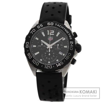 TAG HEUER FORMULA1 chronograph Watches CAZ1010 Stainless Steel/Rubber mens