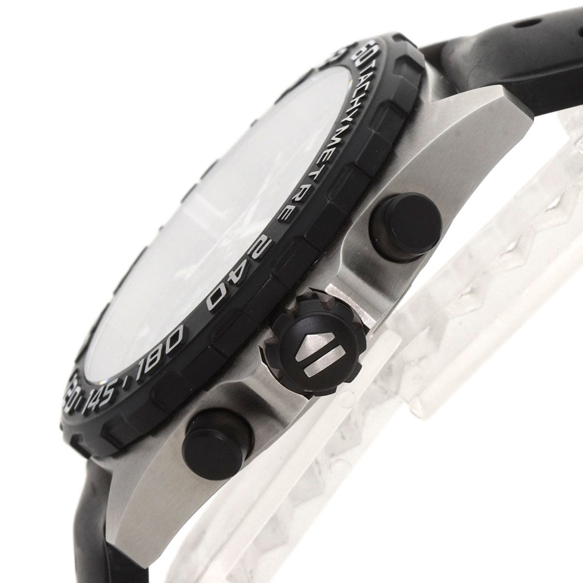 TAG HEUER FORMULA1 chronograph Watches CAZ1010 Stainless Steel/Rubber mens