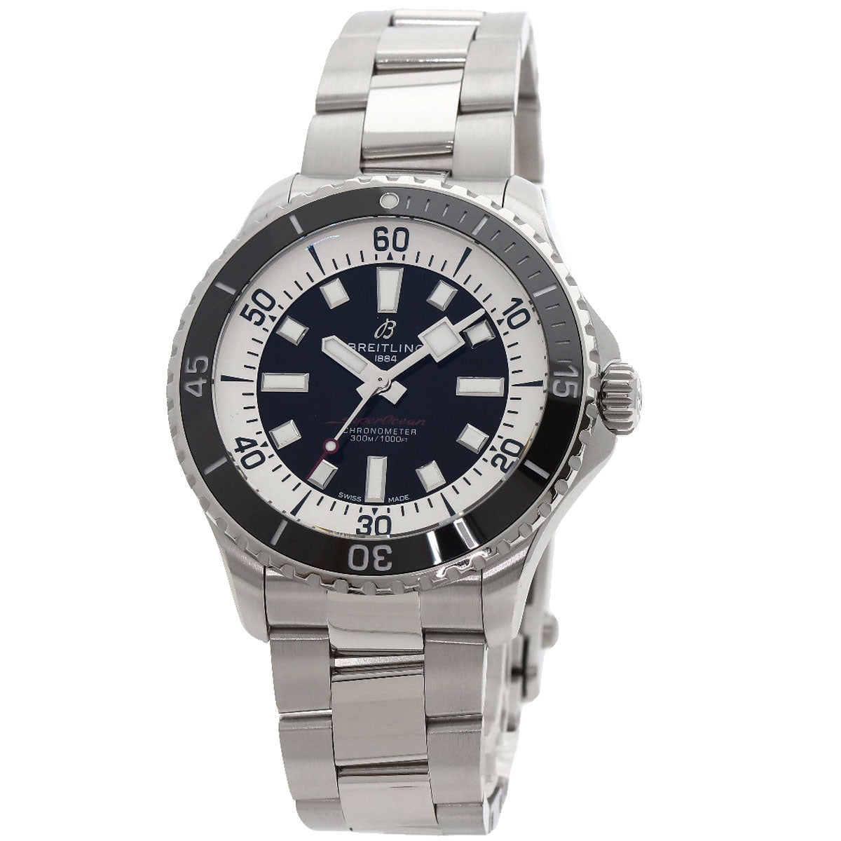 BREITLING Super Ocean Automatic 44 Watches A17376 Stainless Steel/Stainless Steel mens