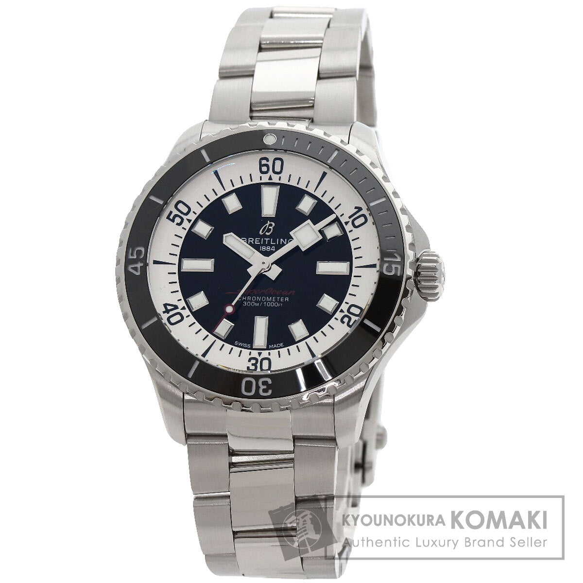 BREITLING Super Ocean Automatic 44 Watches A17376 Stainless Steel/Stainless Steel mens