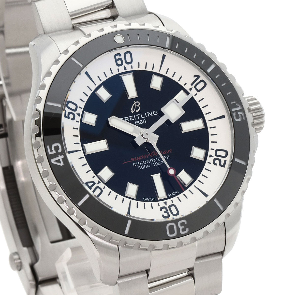 BREITLING Super Ocean Automatic 44 Watches A17376 Stainless Steel/Stainless Steel mens