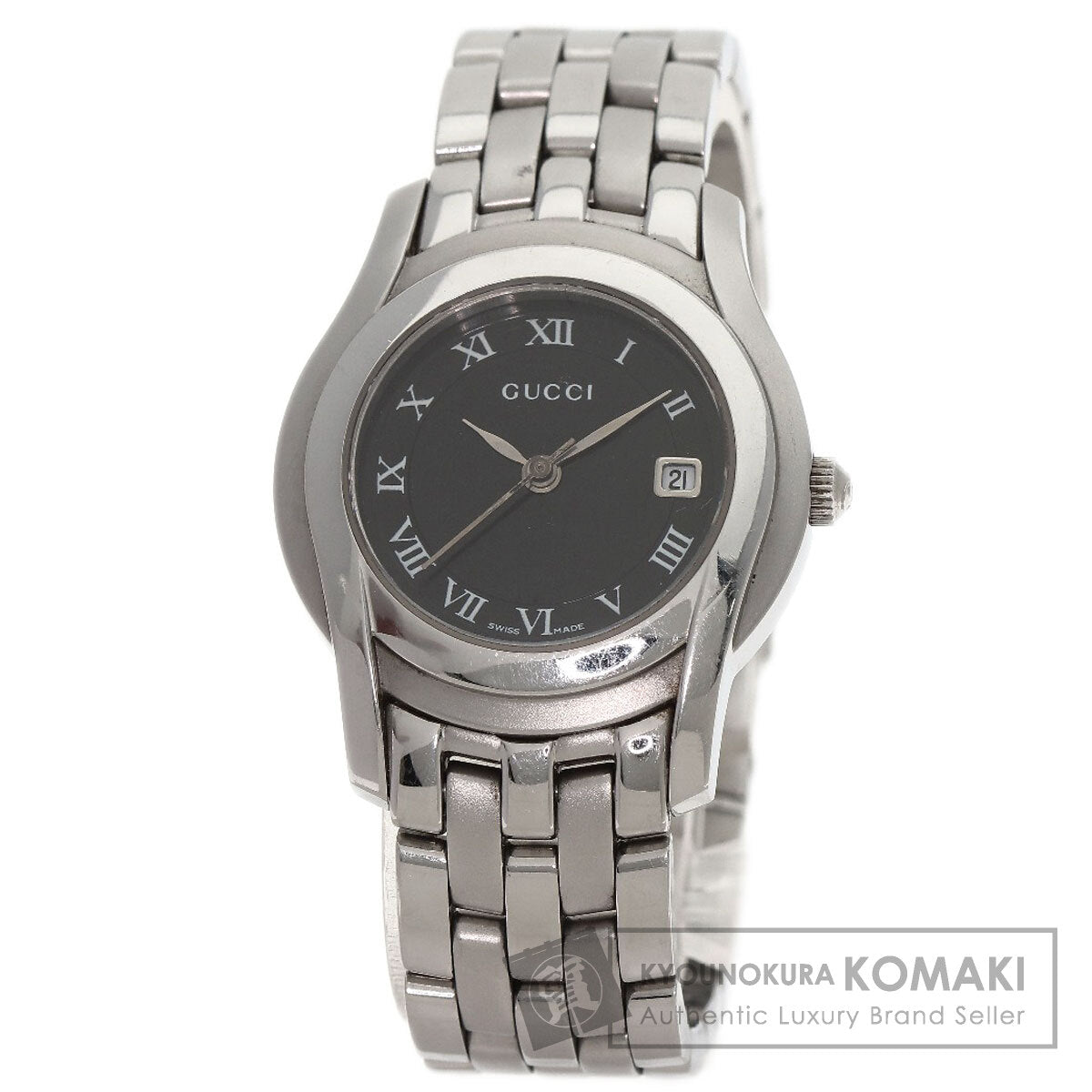 GUCCI 5500L Watches Stainless Steel/Stainless Steel Ladies