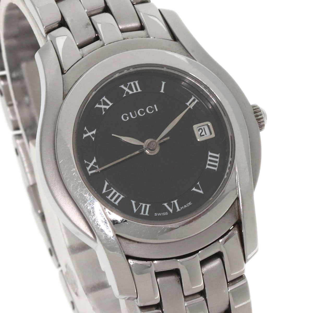 GUCCI 5500L Watches Stainless Steel/Stainless Steel Ladies