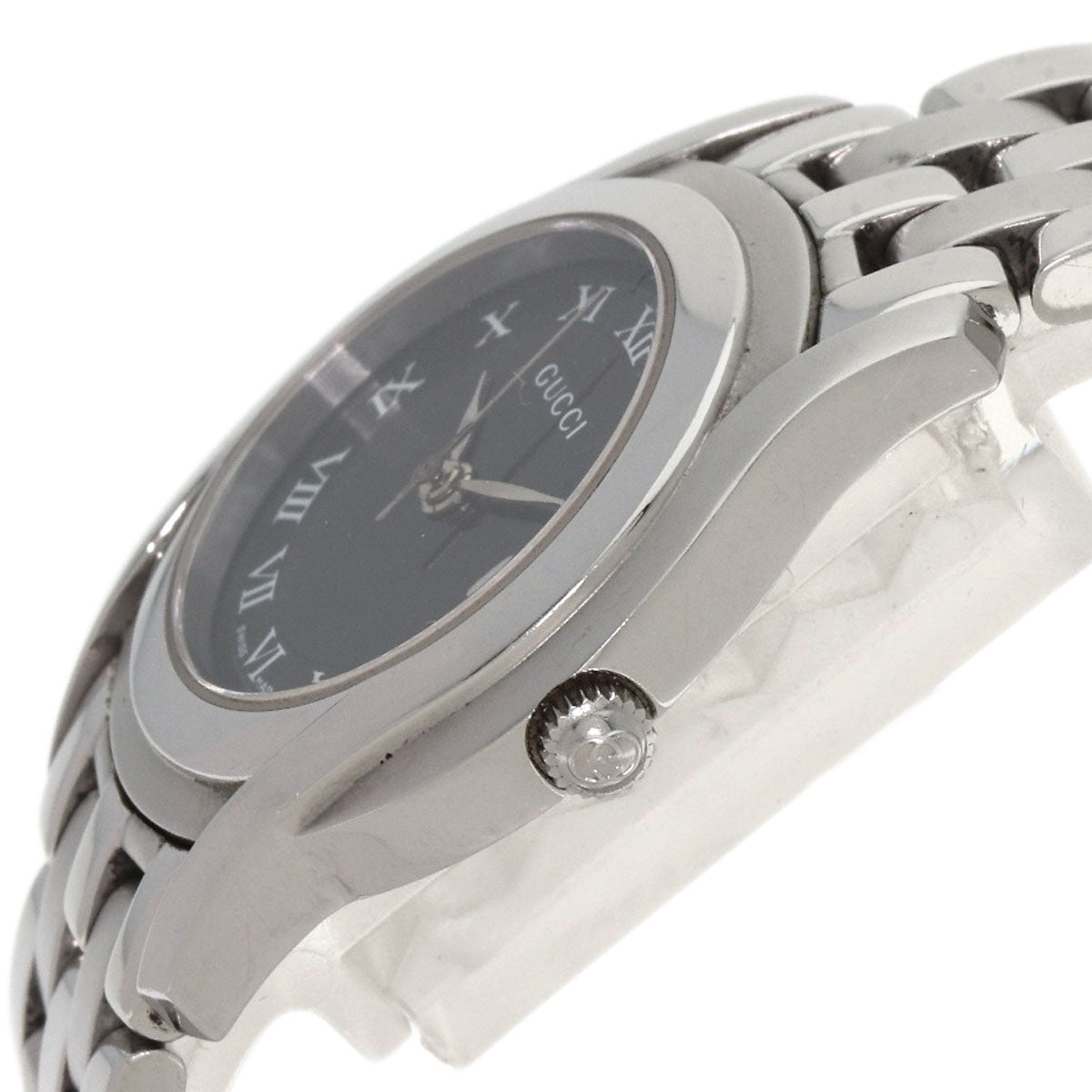 GUCCI 5500L Watches Stainless Steel/Stainless Steel Ladies