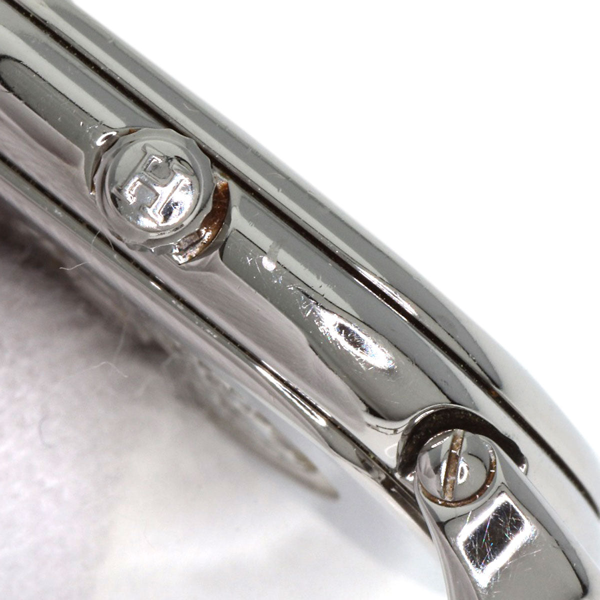 HERMES Arceau New Buckle Watches AR1.210 Stainless Steel/Stainless Steel Ladies