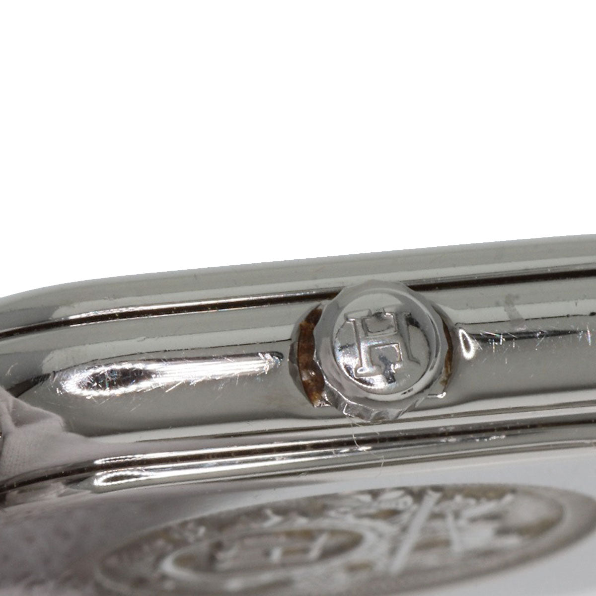 HERMES Arceau New Buckle Watches AR1.210 Stainless Steel/Stainless Steel Ladies