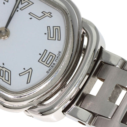 HERMES Arceau New Buckle Watches AR1.210 Stainless Steel/Stainless Steel Ladies