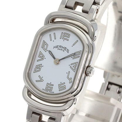 HERMES Arceau New Buckle Watches AR1.210 Stainless Steel/Stainless Steel Ladies