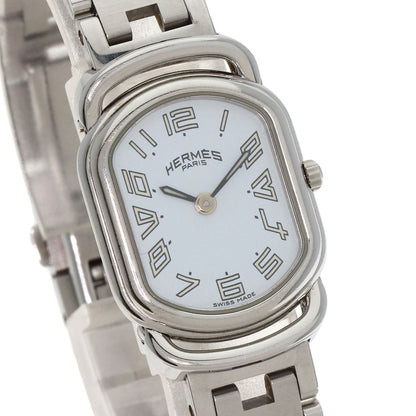 HERMES Arceau New Buckle Watches AR1.210 Stainless Steel/Stainless Steel Ladies