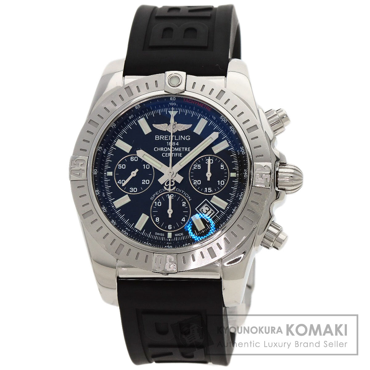 BREITLING Chronomat 44 Japan limited model Watches A001B-1PA Stainless Steel/Rubber mens