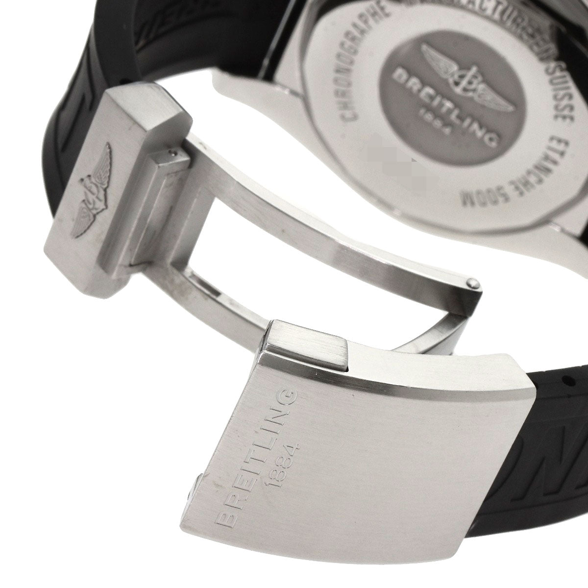 BREITLING Chronomat 44 Japan limited model Watches A001B-1PA Stainless Steel/Rubber mens